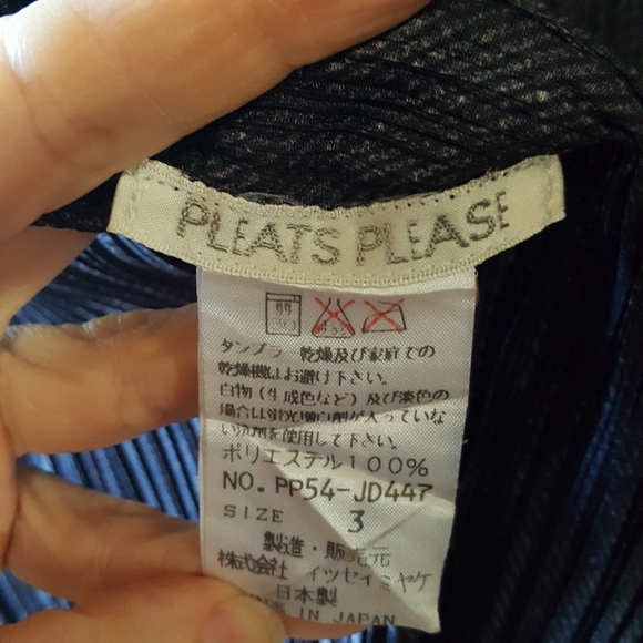 Pleats Please Issey Miyake top shirt jacket 3